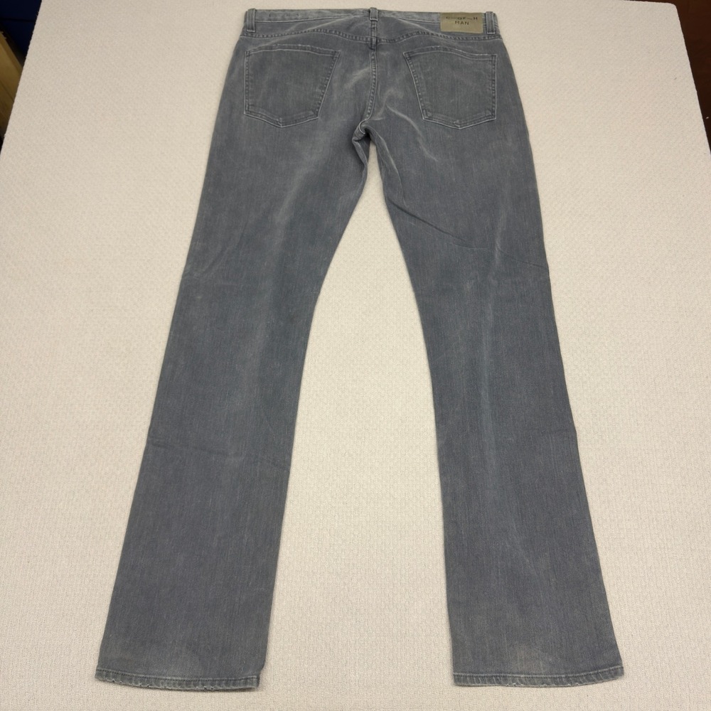 Citizens of Humanity Jeans Mens 36x34 Gray Core Straight Fit Denim Made in USA - Picture 2 of 13